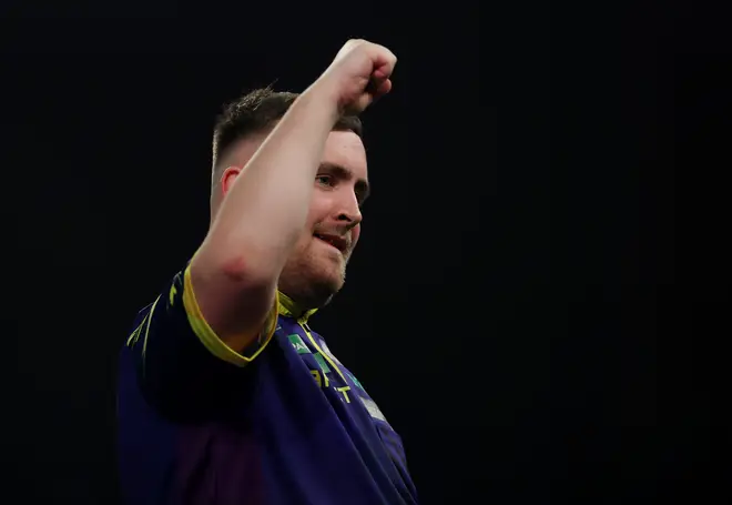 Luke Littler reached his third consecutive World final after beating Ryan Searle 6-1 in sets on Friday.