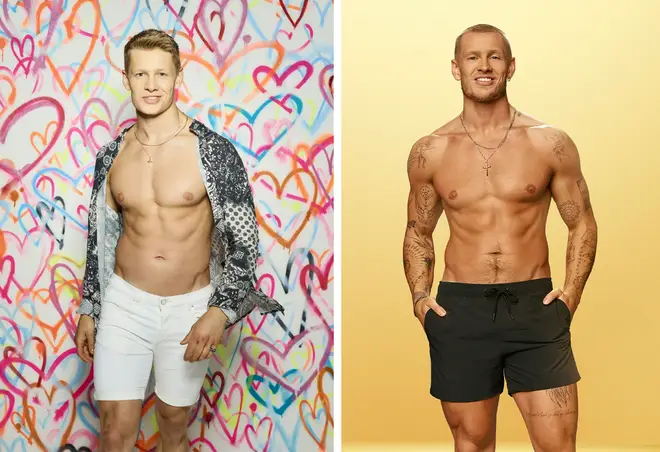 Charlie Frederick on Love Island in 2018 vs Love Island All Stars 2026