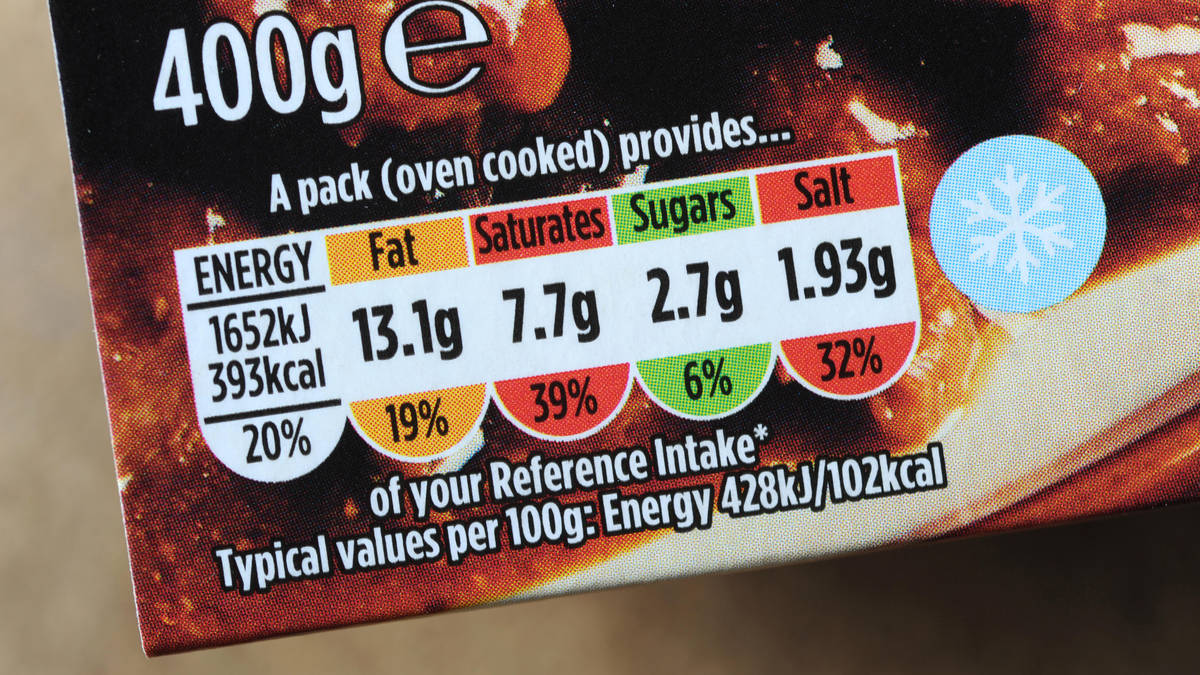 Government urged to make nutrition labels on front of food packaging mandatory