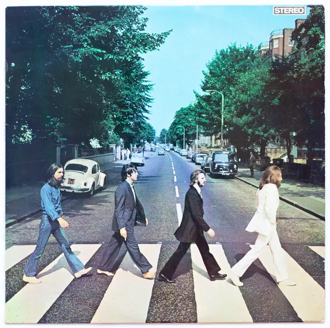 The cover of Abbey Road, 1969 album by The Beatles on Apple - Editorial use only