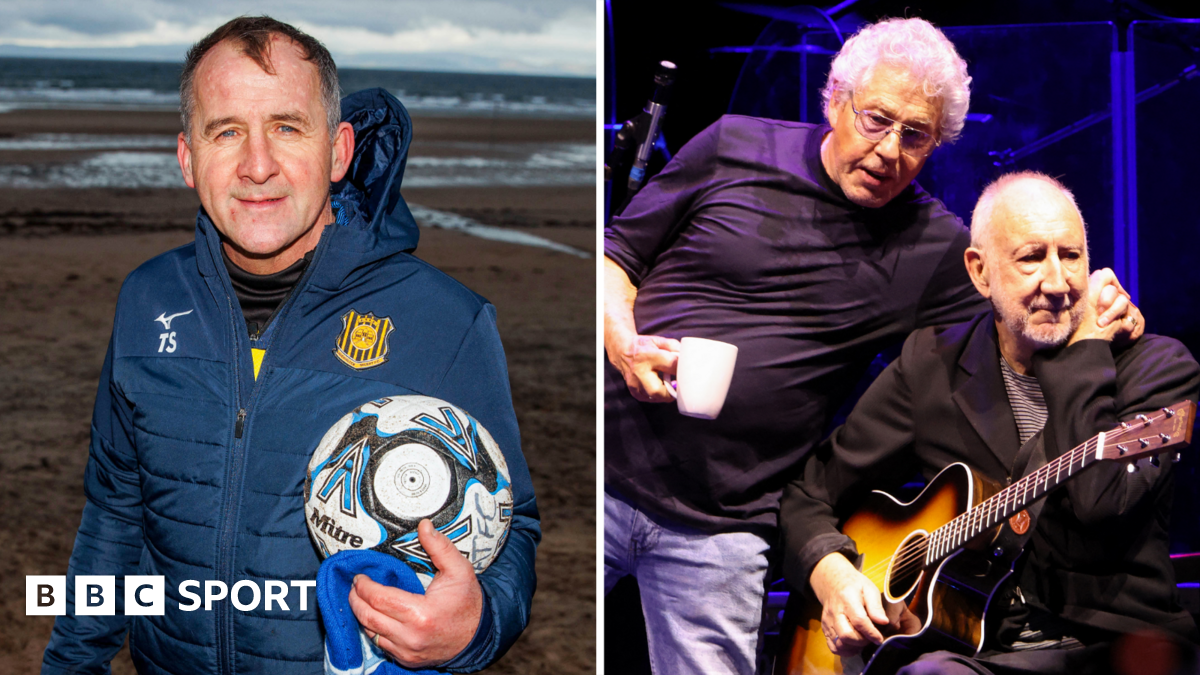 Auchinleck Talbot train on Irvine Beach
