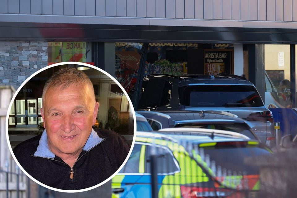 Gerard ‘Jock’ Rafferty passed away shortly after the collision at a Spar shop in Co Tyrone
