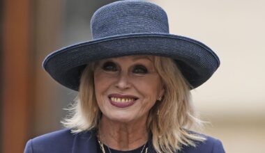 Joanna Lumley ‘elated and full of champagne’ after Jilly Cooper memorial - London Evening Standard