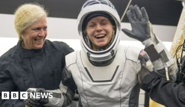 Astronauts return to Earth after medical evacuation