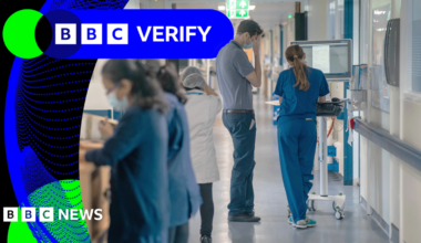BBC Verify Live: Unpacking the latest stats on flu in England and 2025 small boat crossings