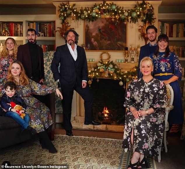 Laurence lives with Jackie, their two grown-up daughters, Hermione, 26, and Cecile, 29, and their husbands Dan and Drew - as well as their four grandchildren