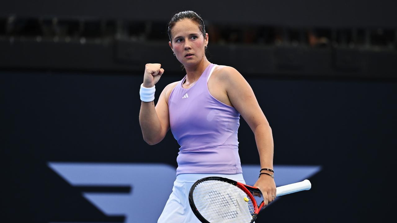 Daria Kasatkina almost in tears after home debut at Brisbane International, nationalised to Australia from Russia, latest tennis news