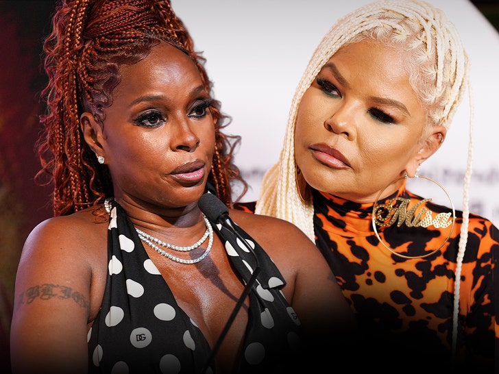 mary j blige and Misa Hylton getty 1