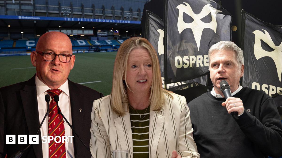 Richard Collier-Keywood, Abi Tierney, Lance Bradley, Arms Park, Ospreys flags