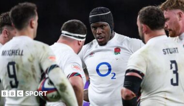 Maro Itoje and Jamie George
