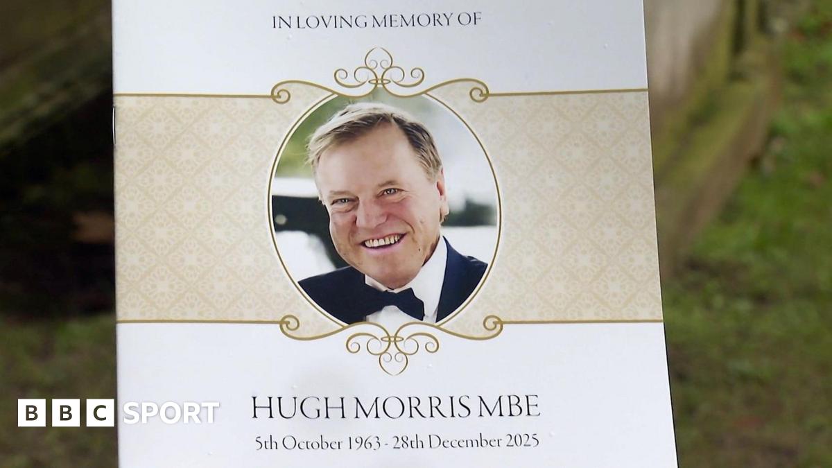 The order of service for the funeral of Hugh Morris