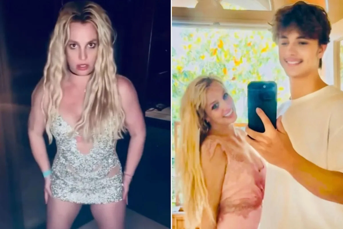 Britney Spears Explains Her 'Embarrassing' Instagram Dancing, While Teasing Potential Performance with Son