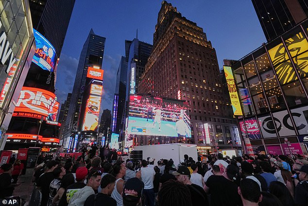 IVB chief Ed Pereira helped boxing take over New York's Times Square back in May 2025