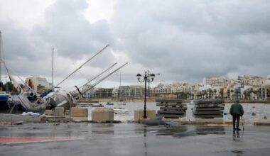 Coastal businesses lacked flood plans years before Storm Harry, study suggests