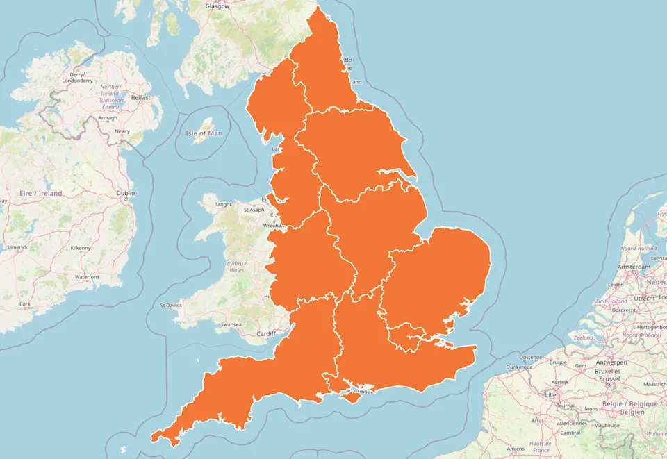Amber cold weather health alerts have been issued for every county in England by the UK Health Security Agency.
