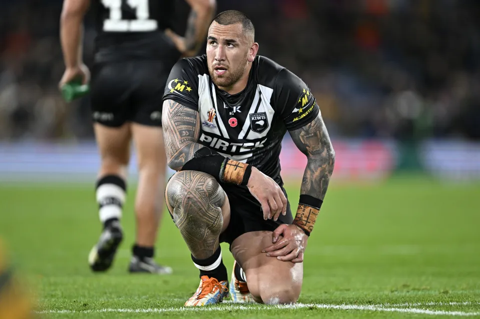 Nelson Asofa-Solomona on the rugby pitch