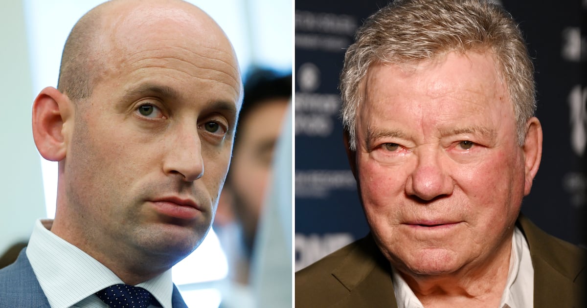 William Shatner Epically Mocks Stephen Miller’s Bonkers ‘Star Trek’ Attack