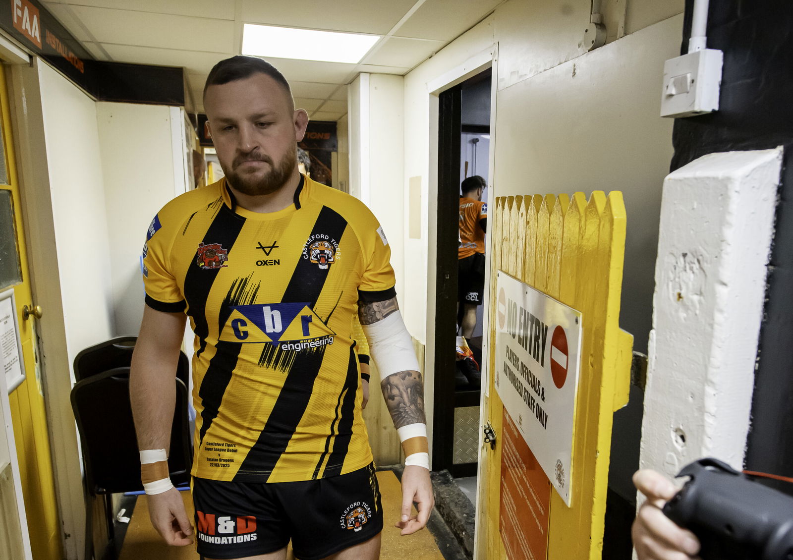 Brad Singleton of Castleford Tigers has an injury concern.