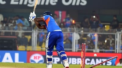 Sanju Samson has failed to get going in the opening three T20Is (Manas Paran)