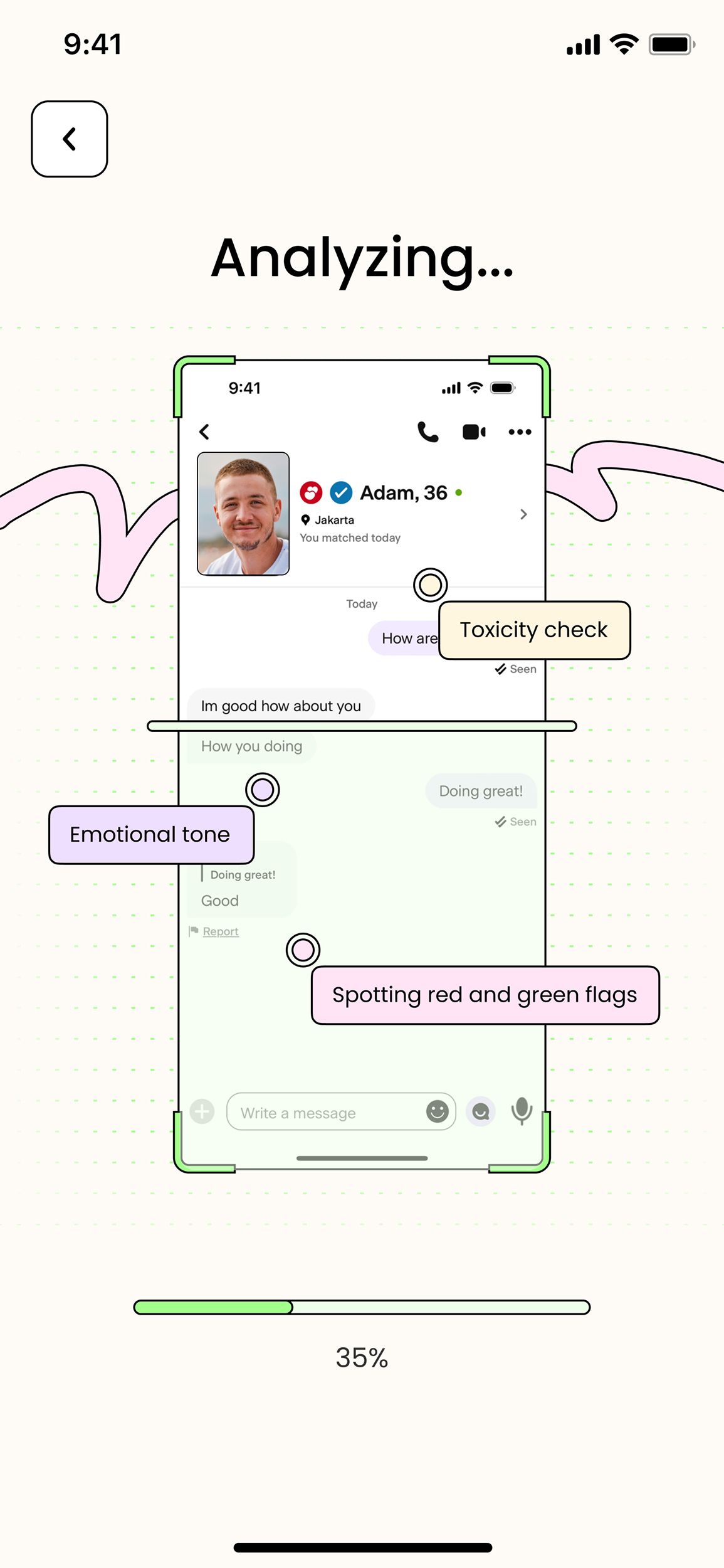 Image may contain Text Adult Person Face and Head