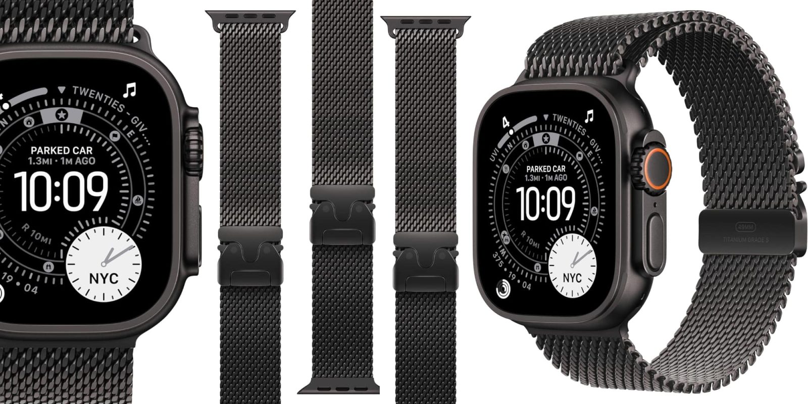 Apple Watch Milanese Loop Black