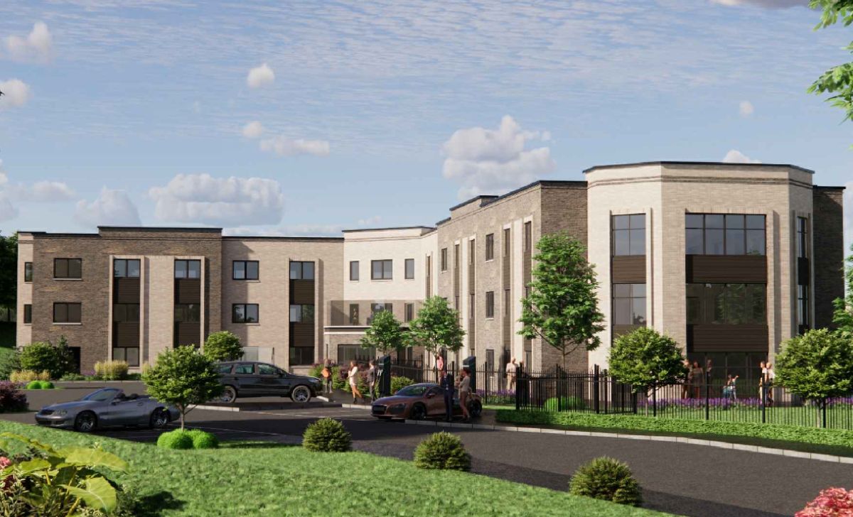 An artist impression of how Archbridge Manor will look
