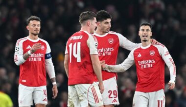 Arsenal 3 - 2 Kairat - Match Report