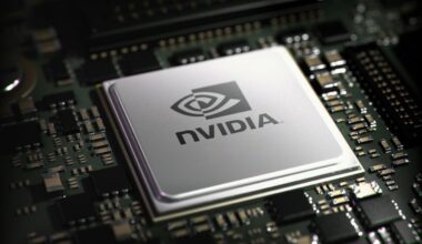Press shot of an Nvidia chip