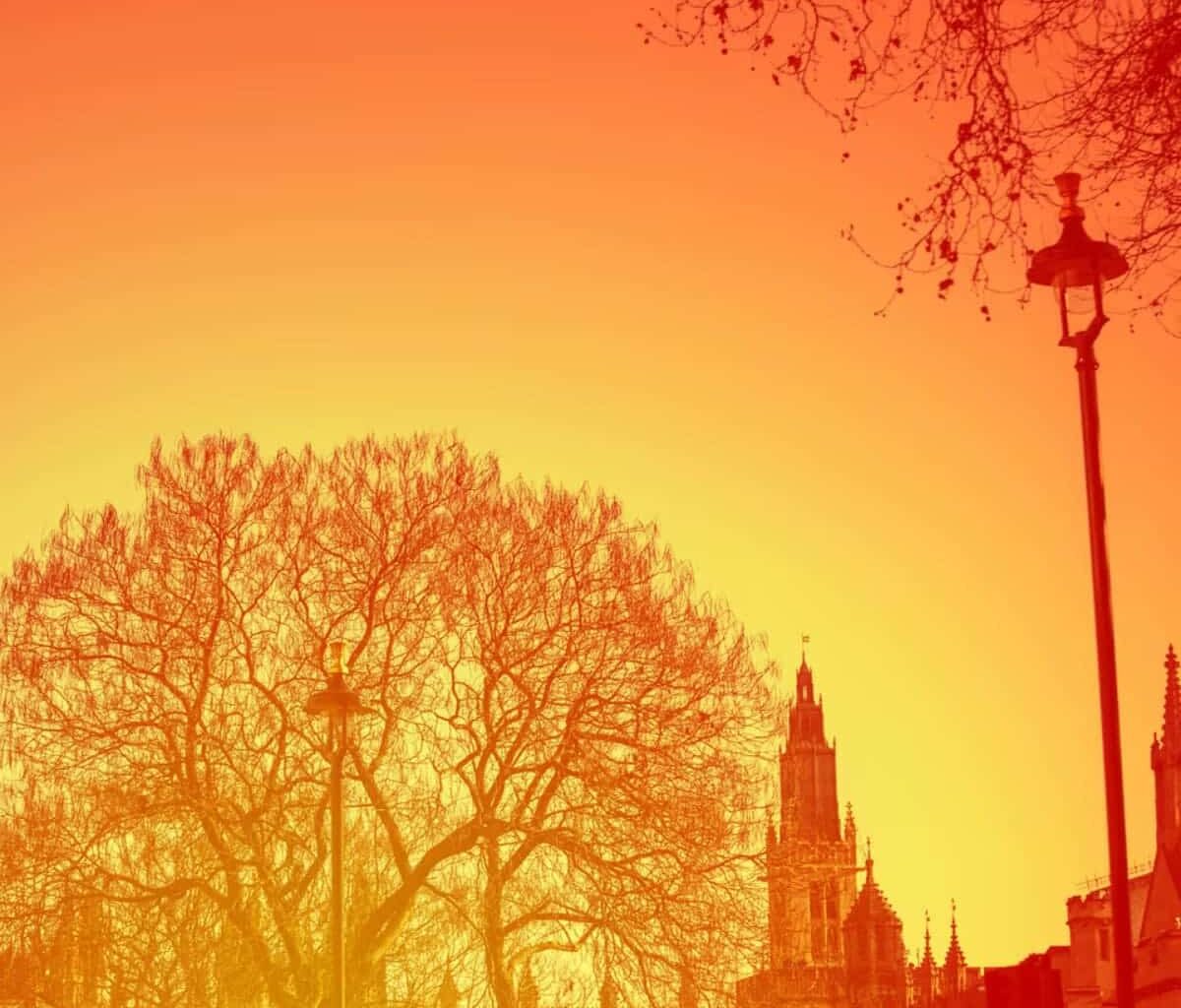 Big Ben London heat sun2