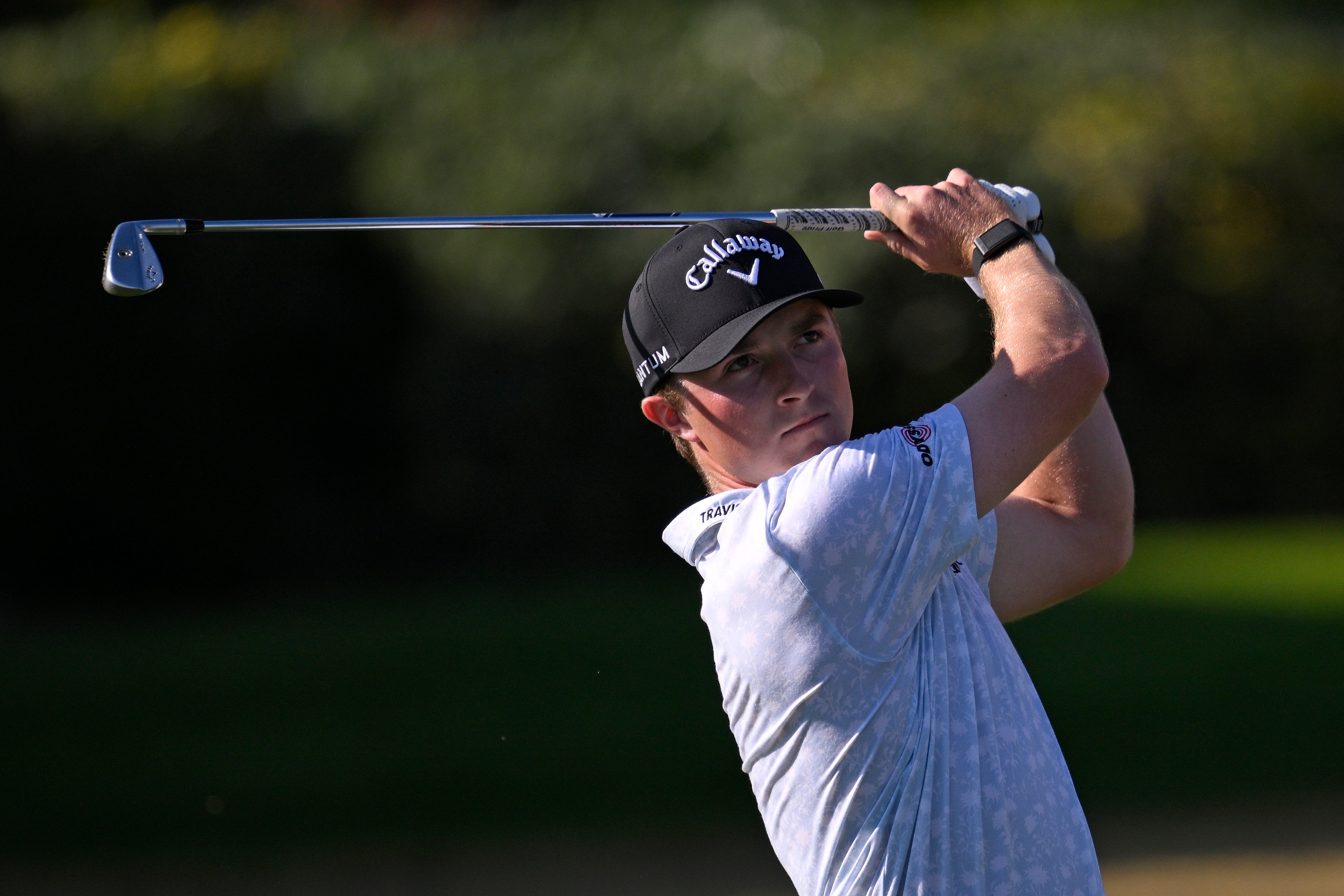 Blades Brown did not look overawed by the occasion