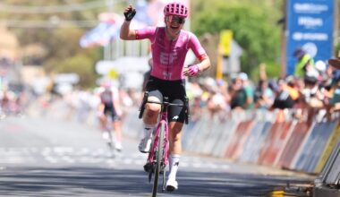 How Noemi Rüegg beat three UAE riders to win her second Tour Down Under