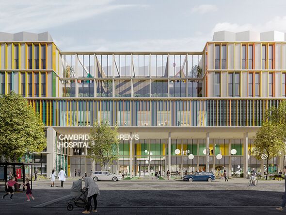 Cambridge Children’s Hospital artist's impression.