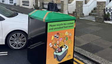 First communal food waste bins appear – Brighton and Hove News