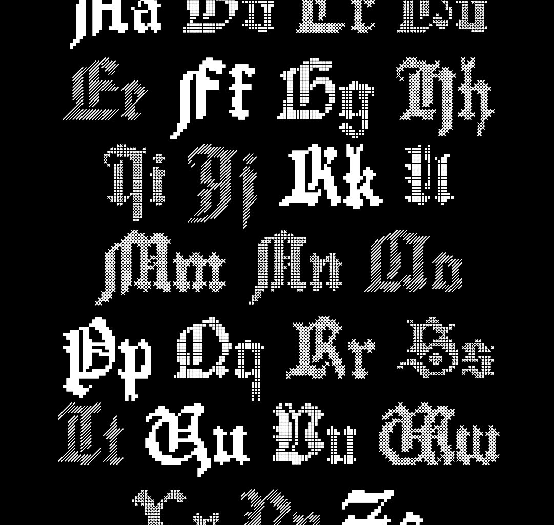 Deborah Khodanovich’s font honours the most trivialised form of communication – gossip