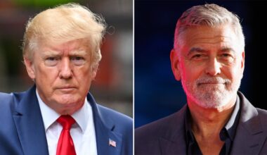 Trump Caps Off 2025 With Digs At George Clooney And French Citizenship