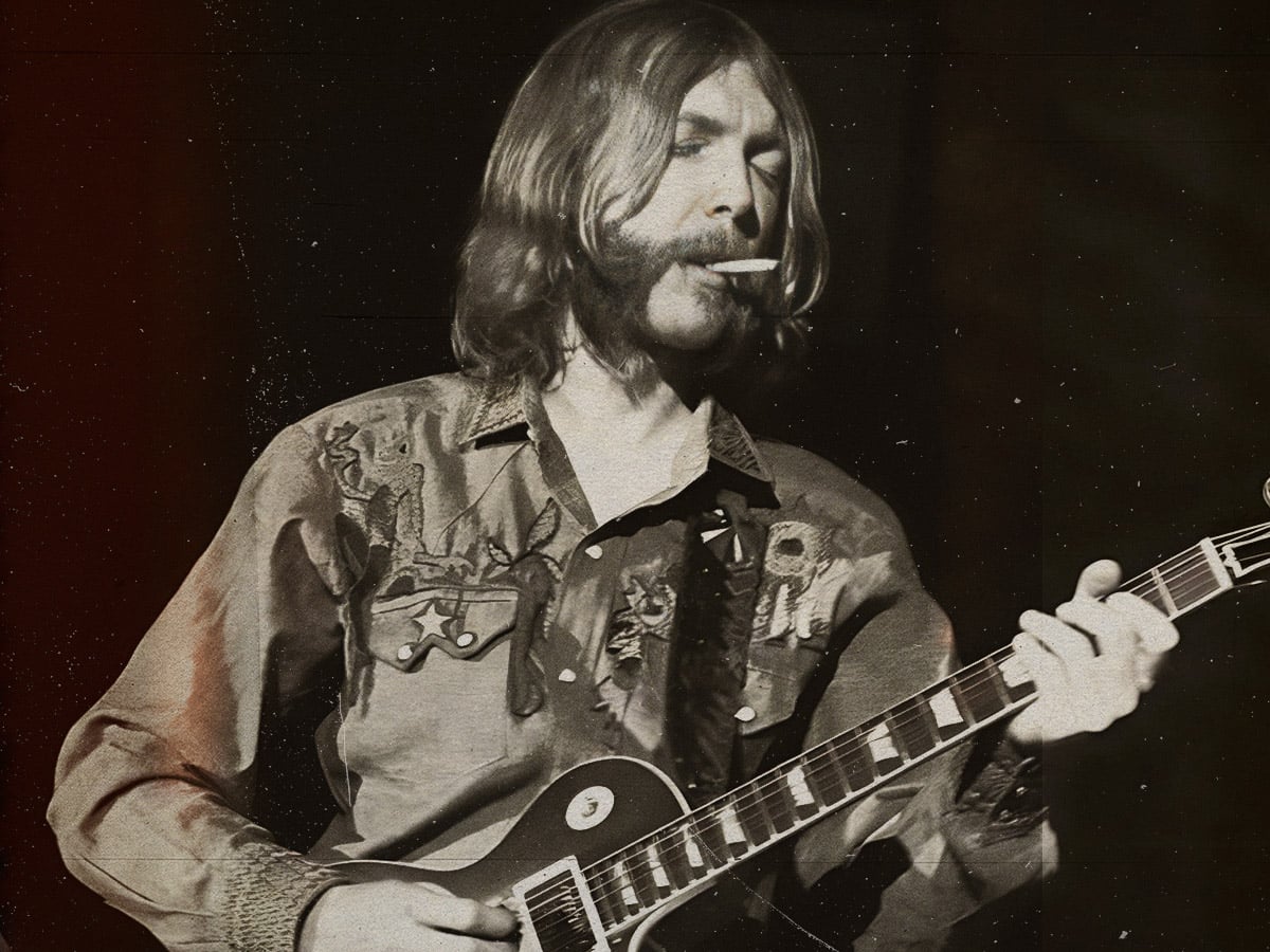 The guitarist Duane Allman said "wrote the book" on being an icon