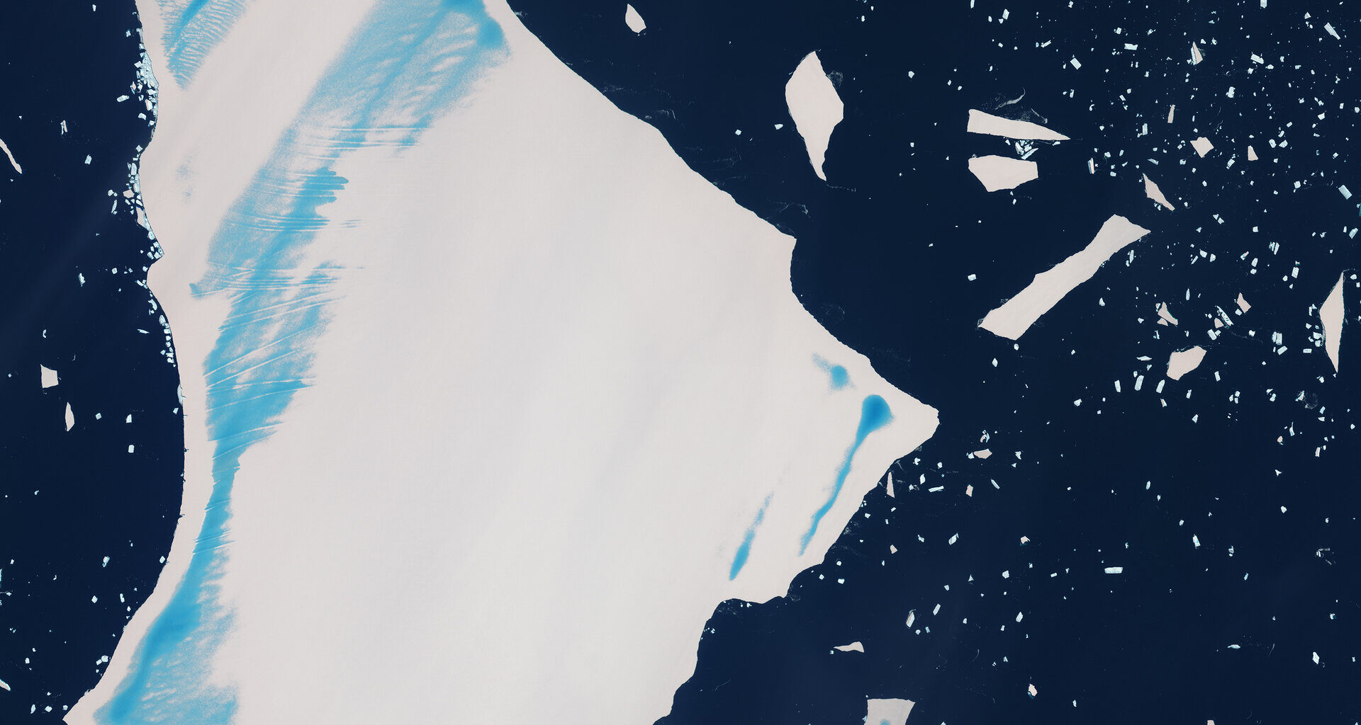 Earth from Space: The fate of a giant