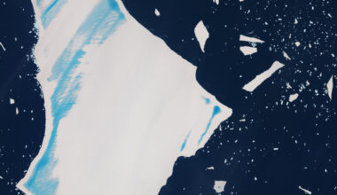 Earth from Space: The fate of a giant