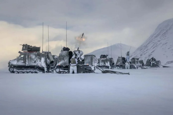 Royal Marines en el Ártico noruego