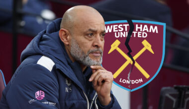 Nuno sack stance becomes clear with Hammers' squad morale 'rapidly deteriorating'