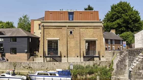 Felix Lewis Architects reworks Egyptian Revival boiler house as company HQ