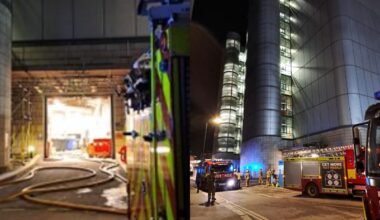 Fire erupts in 13-storey tower in east London housing data centre - standard.co.uk