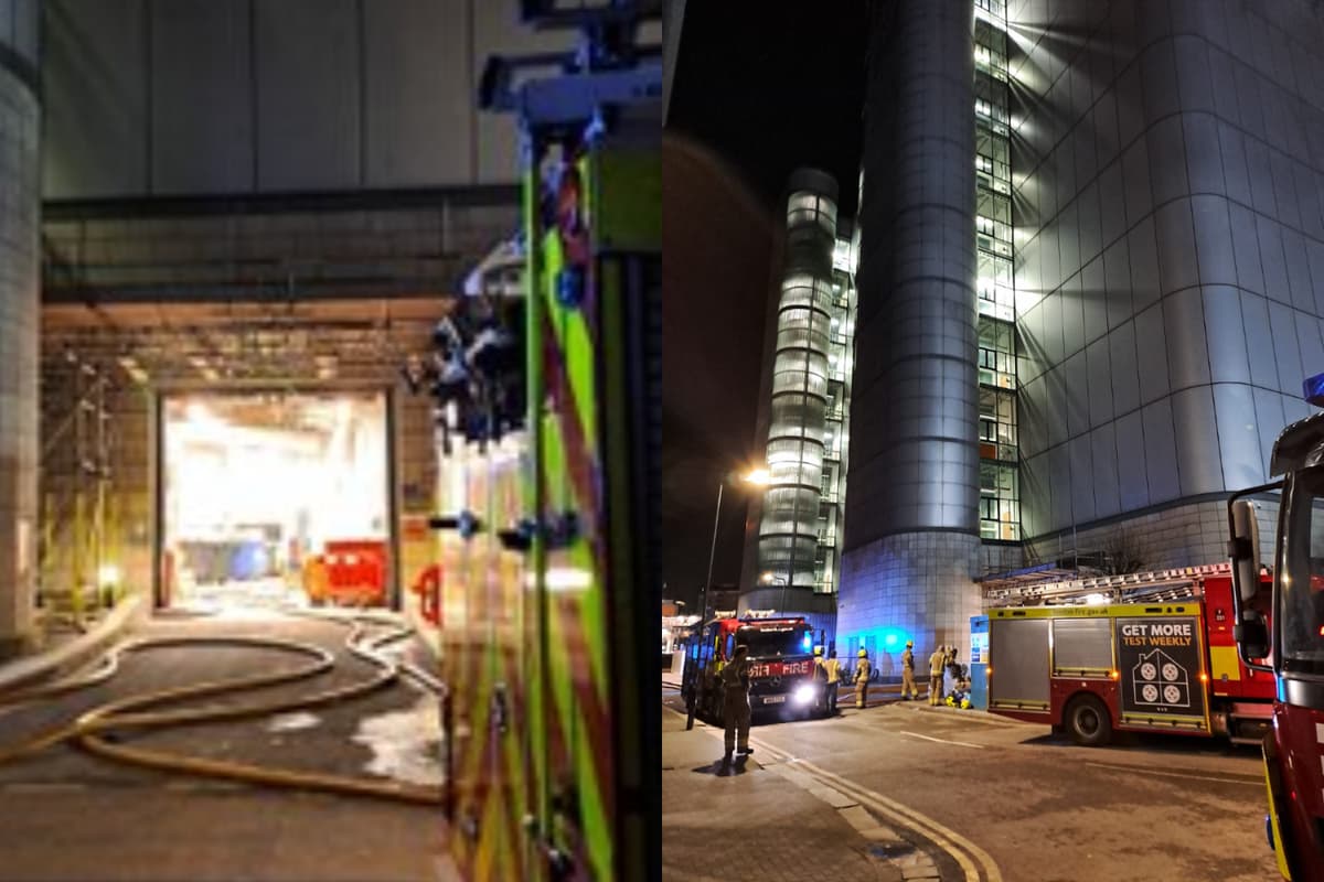 Fire erupts in 13-storey tower in east London housing data centre - standard.co.uk