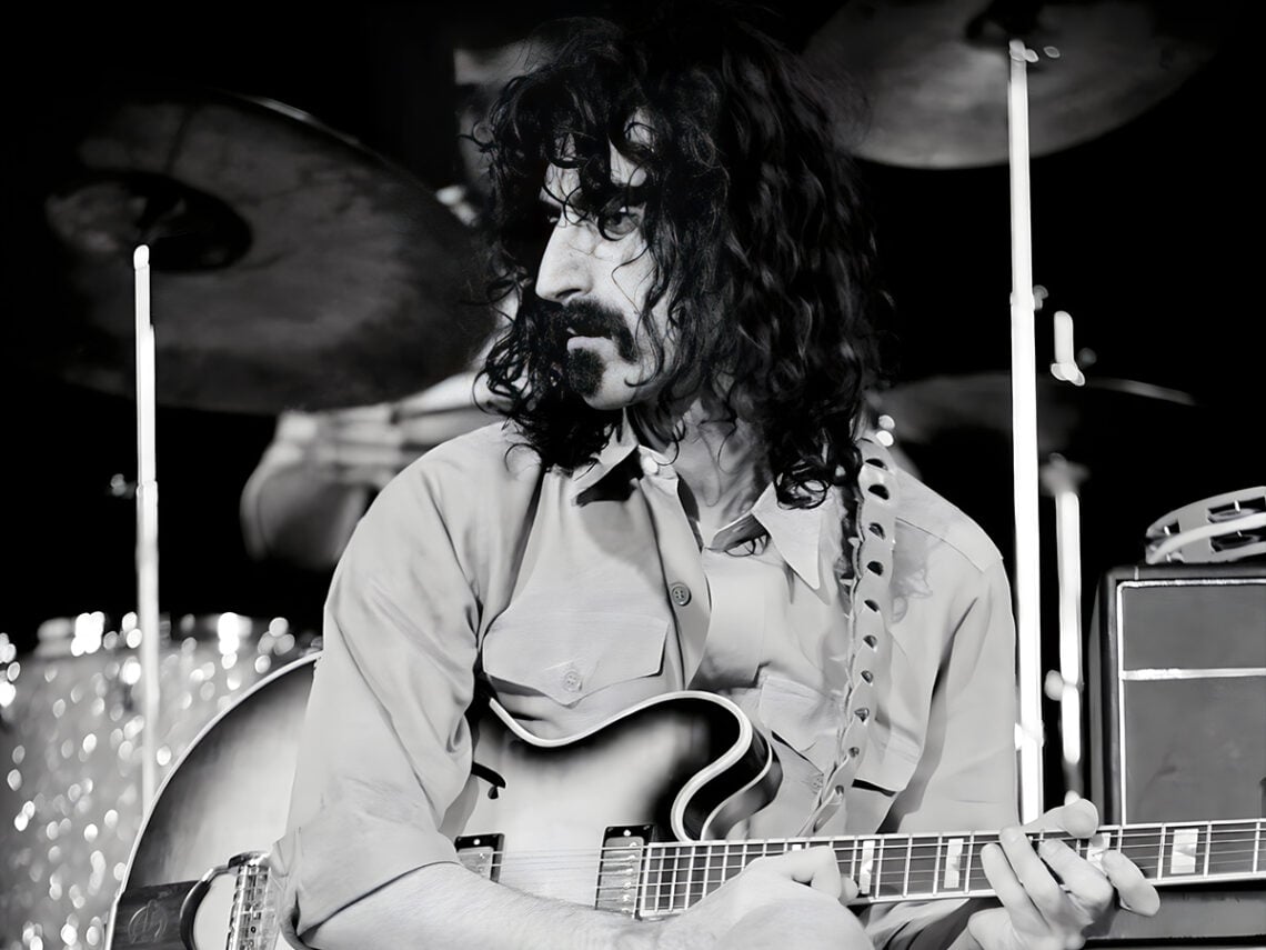 Frank Zappa performing in Copenhagen - 1967