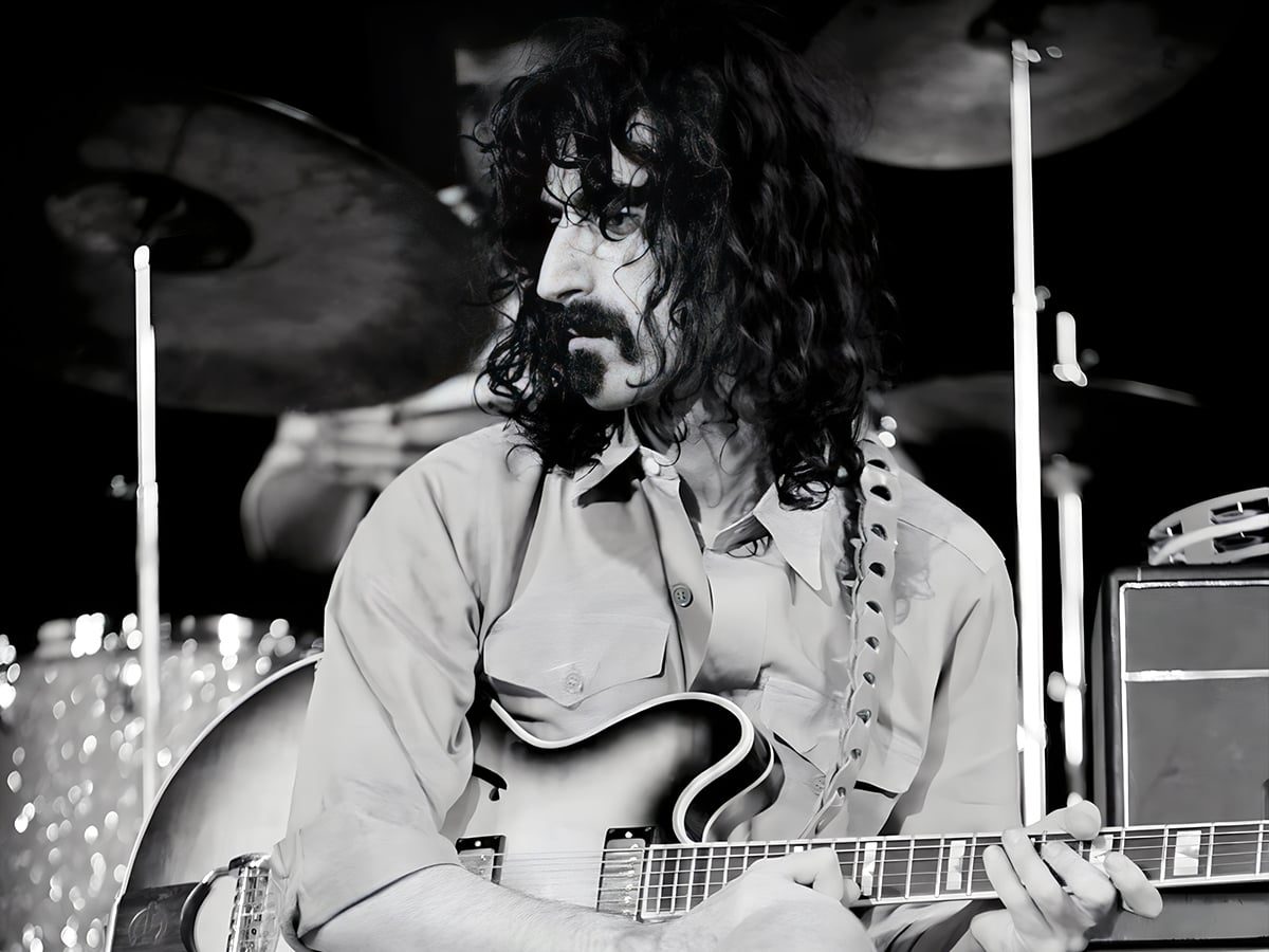 The musician Frank Zappa had the most fun playing with