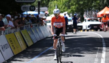 Jay Vine broke wrist in mid-race kangaroo collision, still won Tour Down Under