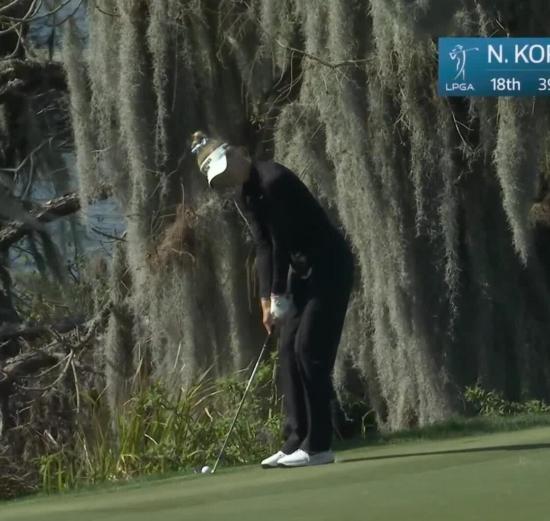 Nelly Korda’s Impressive Chip-In Saves Par on LPGA Tour