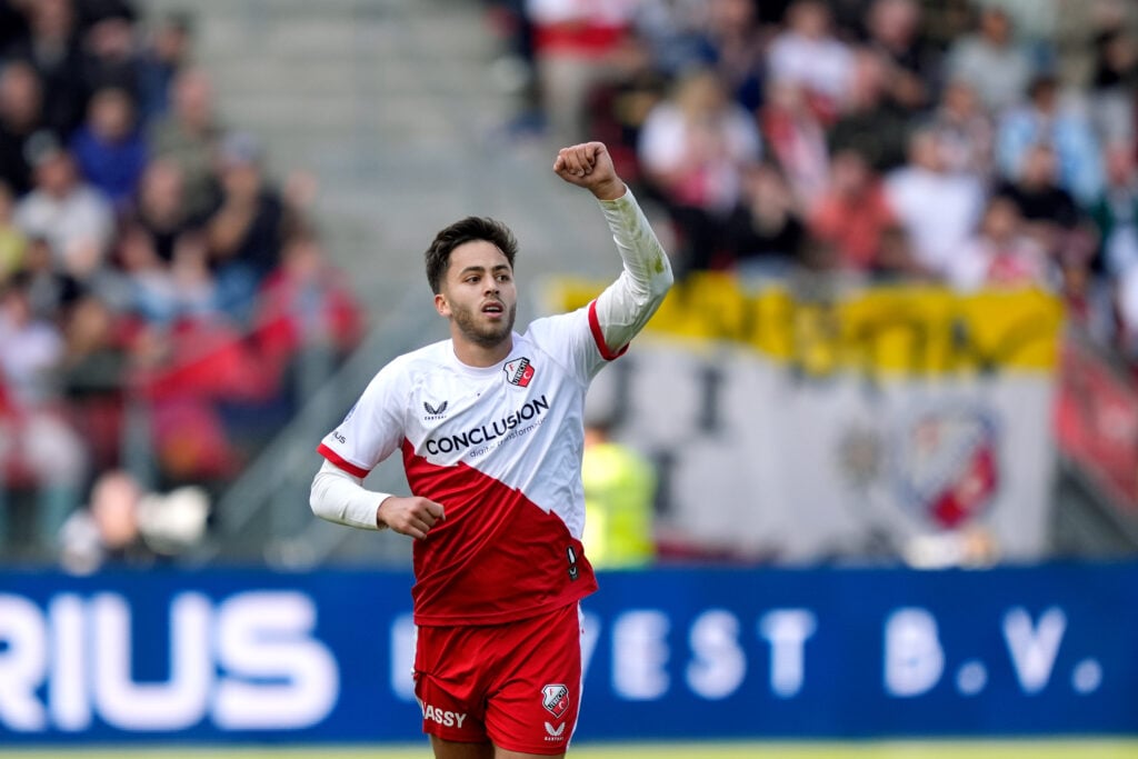 Souffian El Karouani during FC Utrecht v SC Heerenveen - Dutch Eredivisie