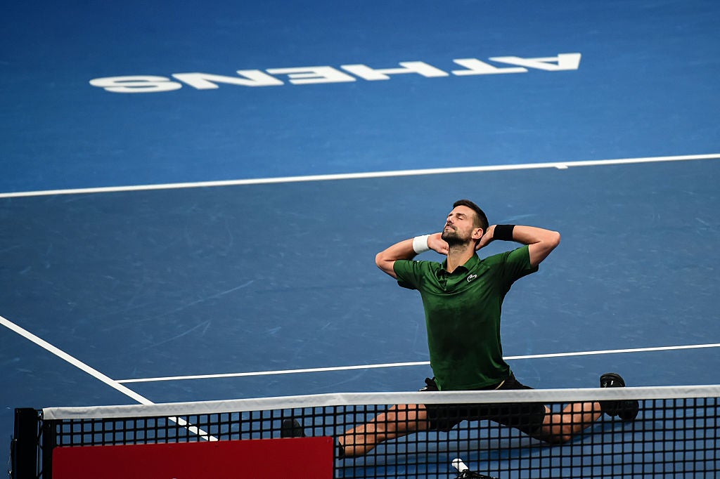 Not done yet: Djokovic has opened the door to playing into his forties