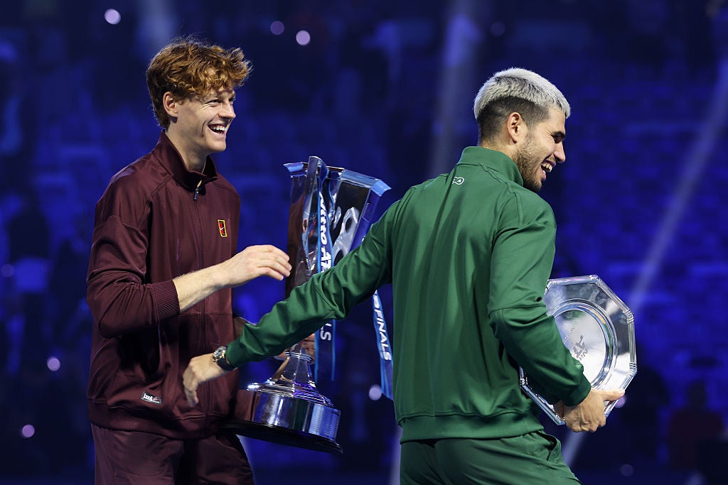 Alcaraz and Sinner dominated men’s tennis in 2025 but missed events like the Canada Open in Toronto ‘after many consecutive weeks of competition without rest’